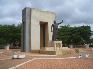 Statue de Béhanzin à Abomey